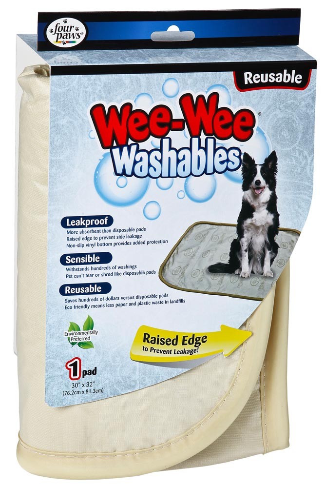 Picture of Four Paws Products 045663015794 30 x 32 in. Wee-Wee Washable Pads&#44; Large