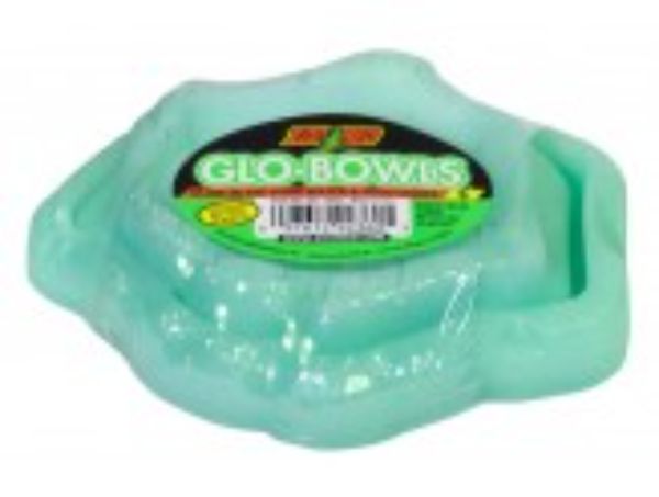 Picture of Zoo Med Labs 097612923605 Glo-Bowl The Dark Combo Bowl - Small