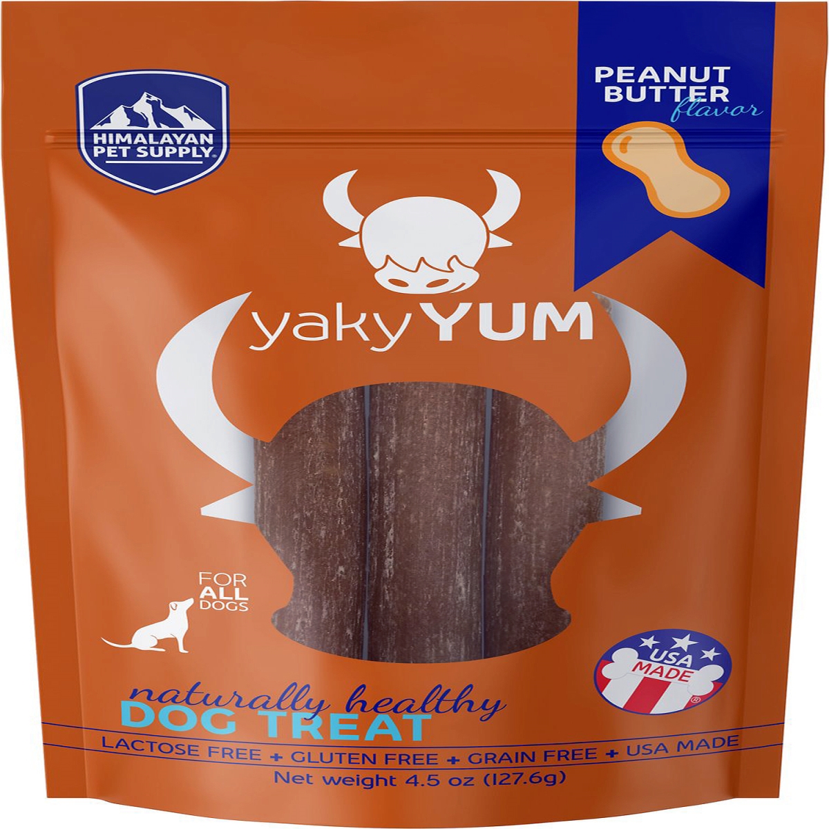 Picture of Himalayan Dog Chew 857164007495 4.5 oz Yaky Yum Peanut Butter Dog Chew
