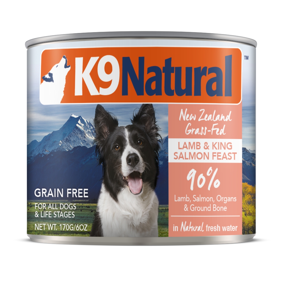 Picture of K9 Natural 9421904518919 6 oz Dog Lamb Salmon Food, Case of 24