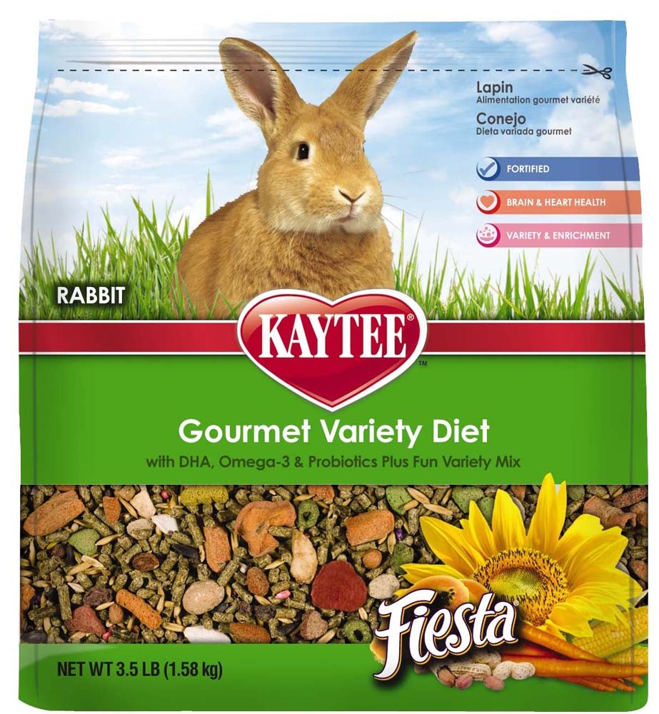 Picture of Kaytee 071859947273 3.5 lbs Fiesta Max Rabbit Small Animal Food