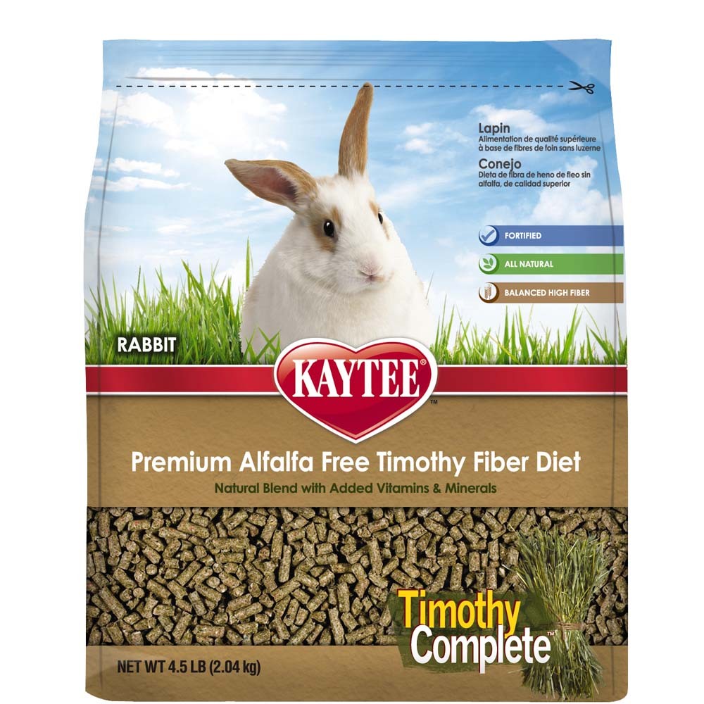 Picture of Kaytee 071859947327 4.5 lbs Timothy Complete Rabbit Animal Food
