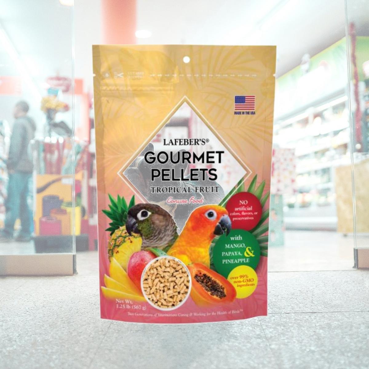Picture of Lafeber 041054726454 1.25 lbs Tropical Fruit Gourmet Pellets Bird Food for Conure