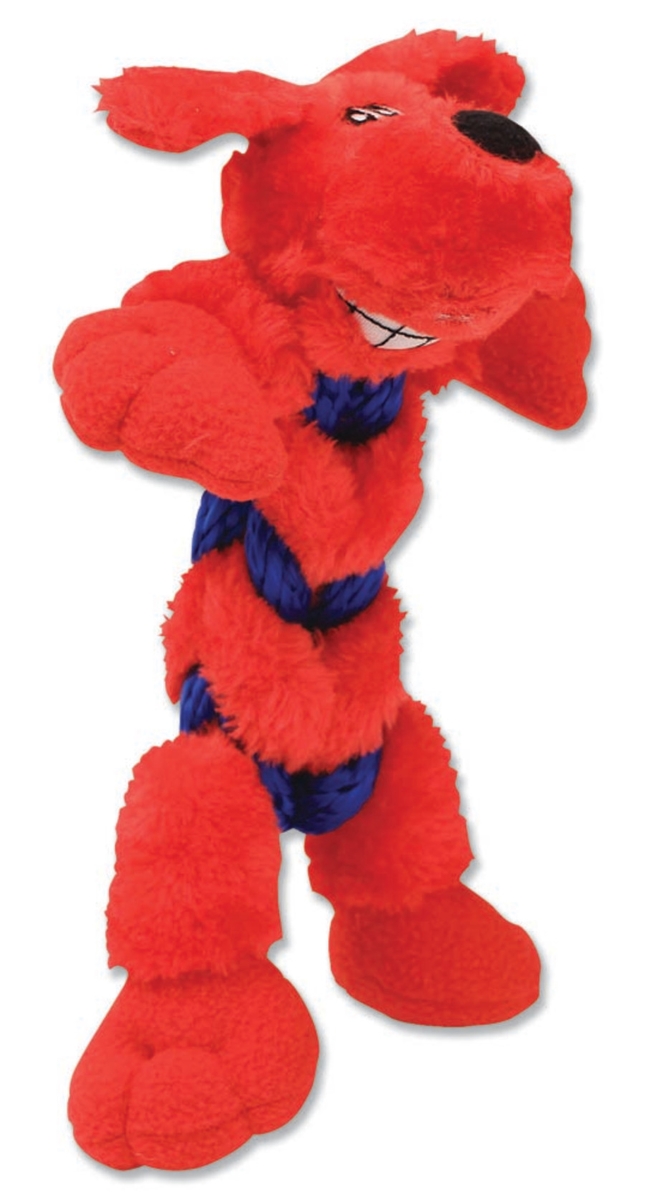 Picture of Mammoth Pet Products 746772740002 Squeakies Linkies Plush Dog Toy, Small
