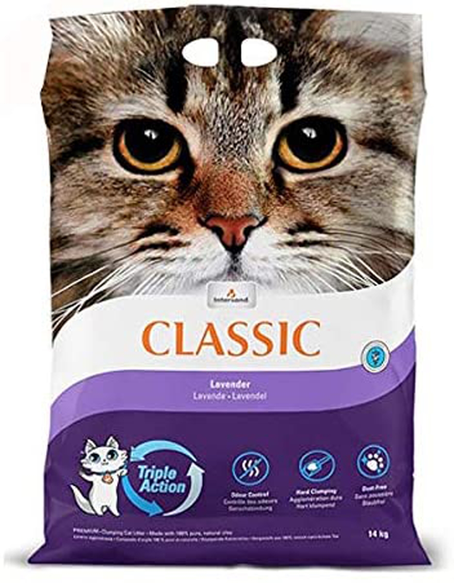 Picture of Intersand America 777979573308 30 lbs Classic Lavender Cat Litter