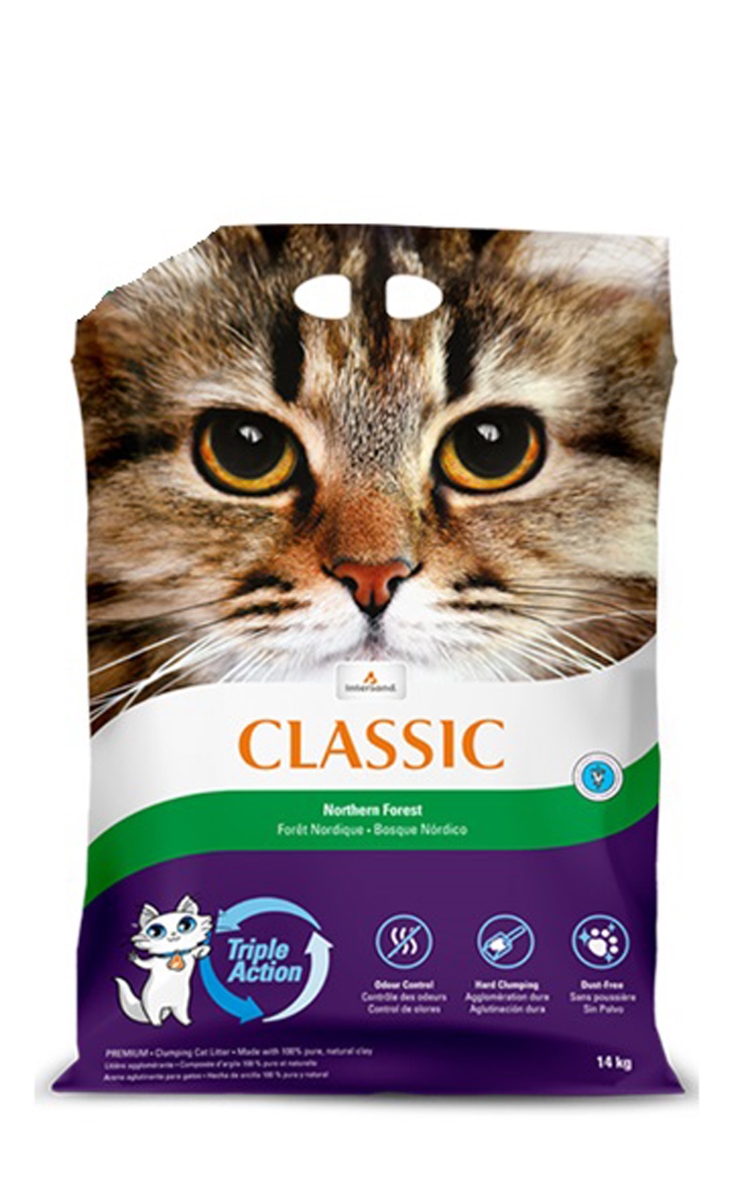 Picture of Intersand America 777979574305 30 lbs Classic Northern Forest Cat Litter
