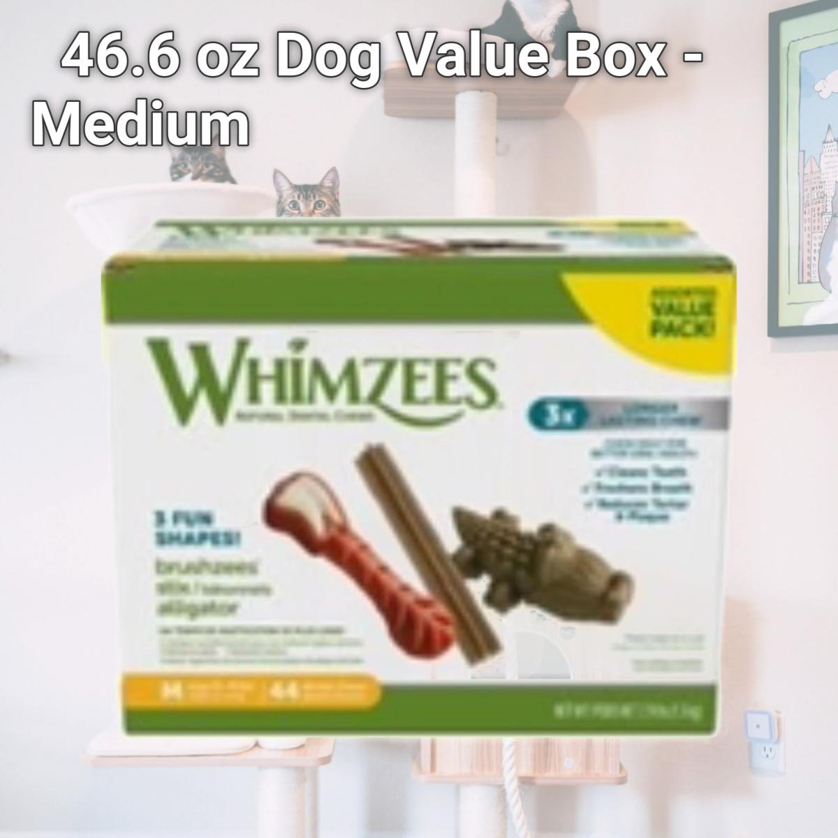 Picture of Whimzees 815436019652 46.6 oz Dog Value Box - Medium