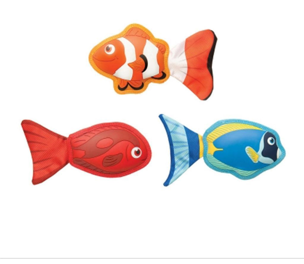 Picture of Multipet International 784369514254 Multipet Sweet-Ish Assortment Fish Toy - 10 in.