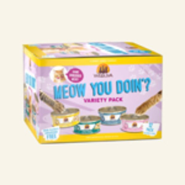 5.5 oz Cat Meow Ya Doin Variety Pack - Case of 12
