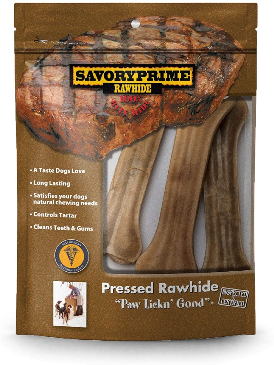 Picture of Savory Prime 810359000305 6.5 in. Pressed Natural Bone for Dogs