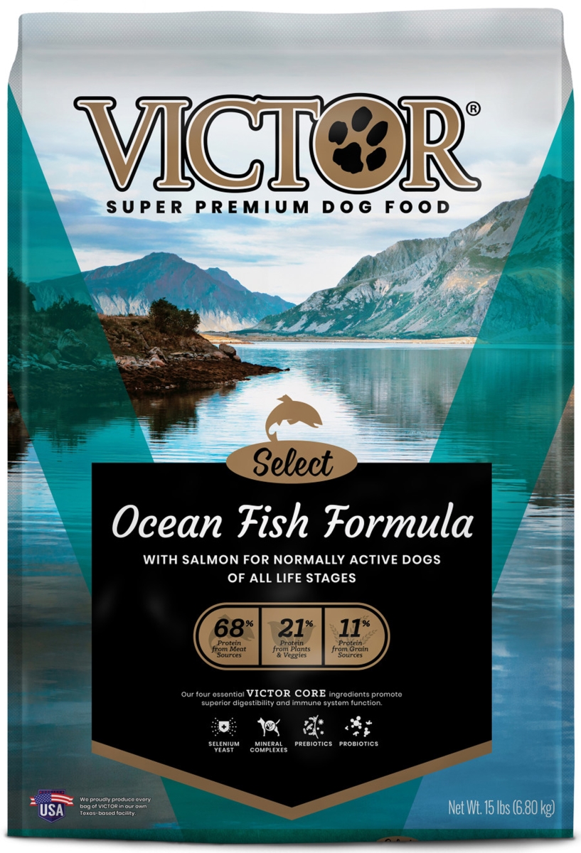 15 lbs Ocean Fish  Salmon Dry Dog Food