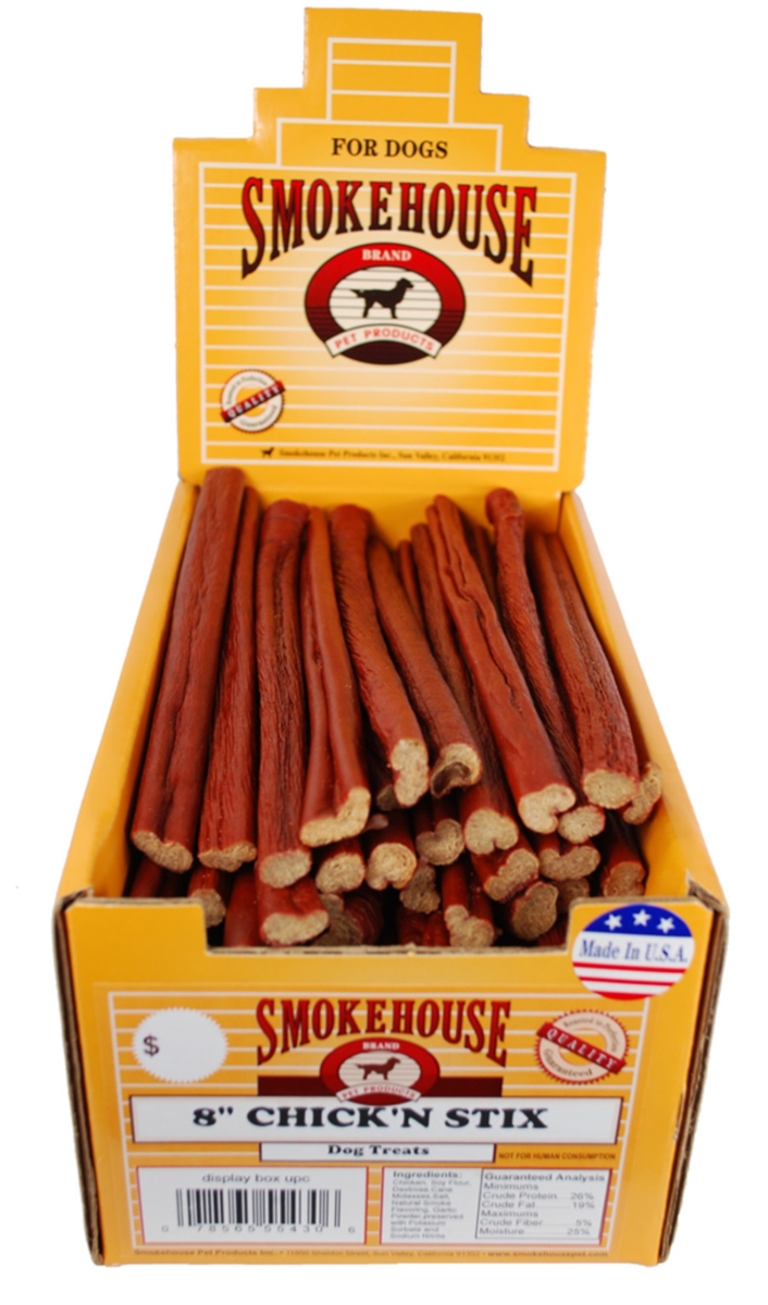 Picture of Smokehouse 078565554306 Chicken Stix Dog Treats&#44; 60 Count