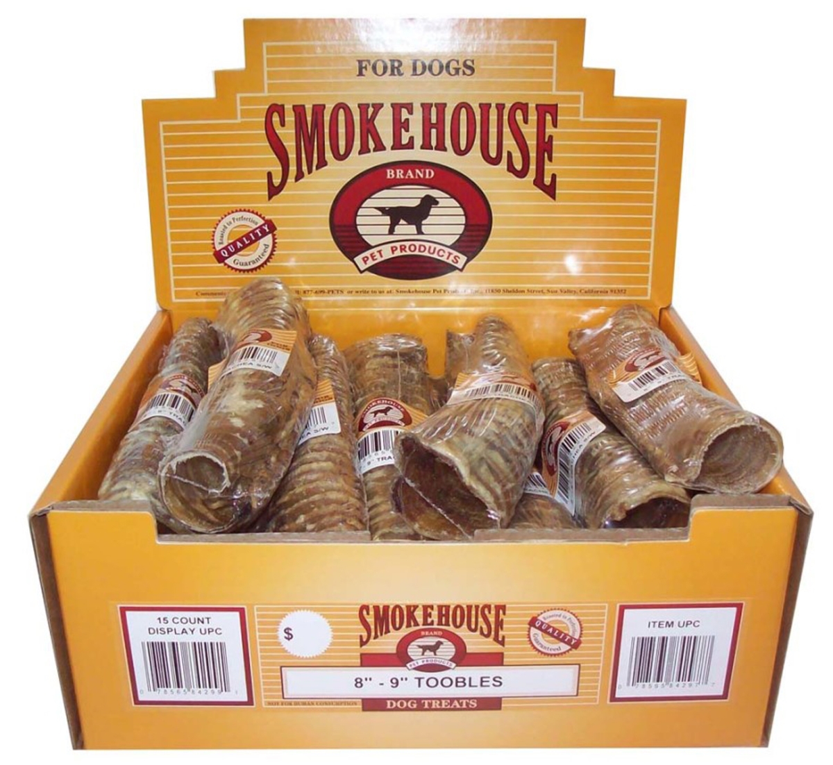 Picture of Smokehouse 078565842977 8-9 in. Toobles Dog Treat Display, 15 Count