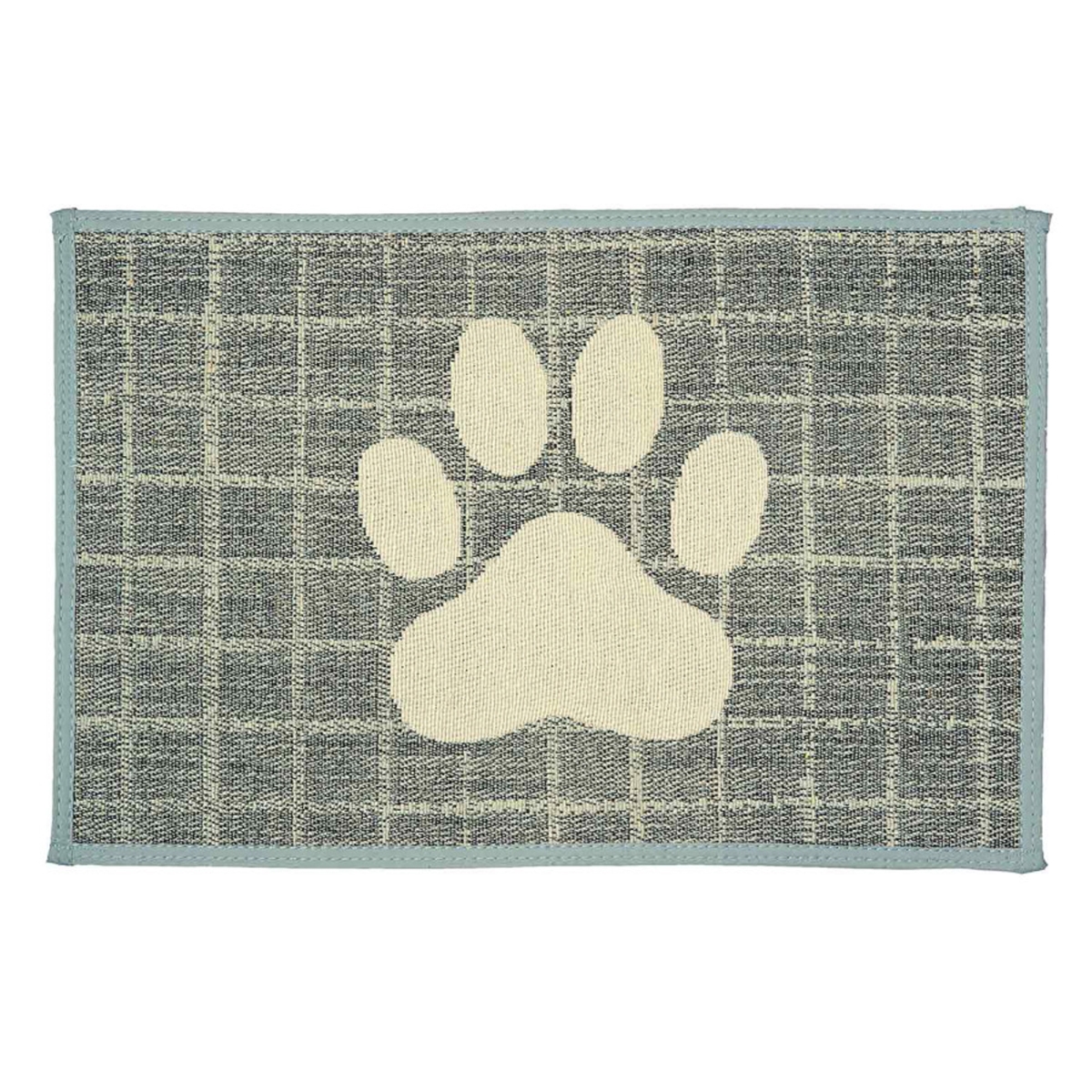 Picture of Loving Pets 842982075788 Bella Fashion Mats&#44; Plaid - Paw - One Size