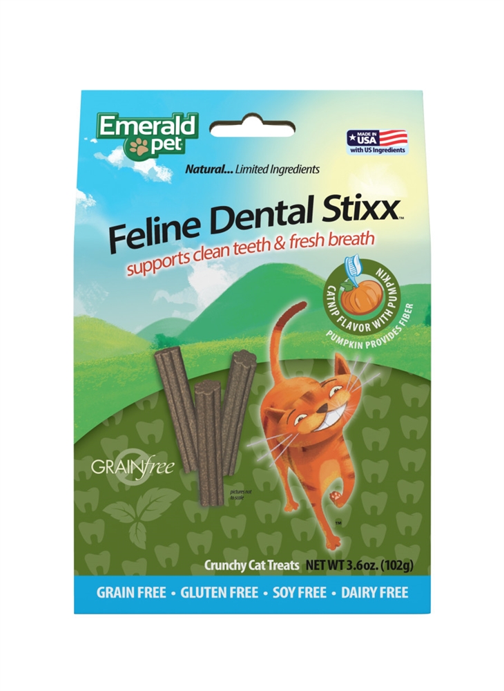 Picture of Emerald Pet Products 856916006540 3.6 oz Wholly Fish Tuna Plus Digestive Health Cat Treat