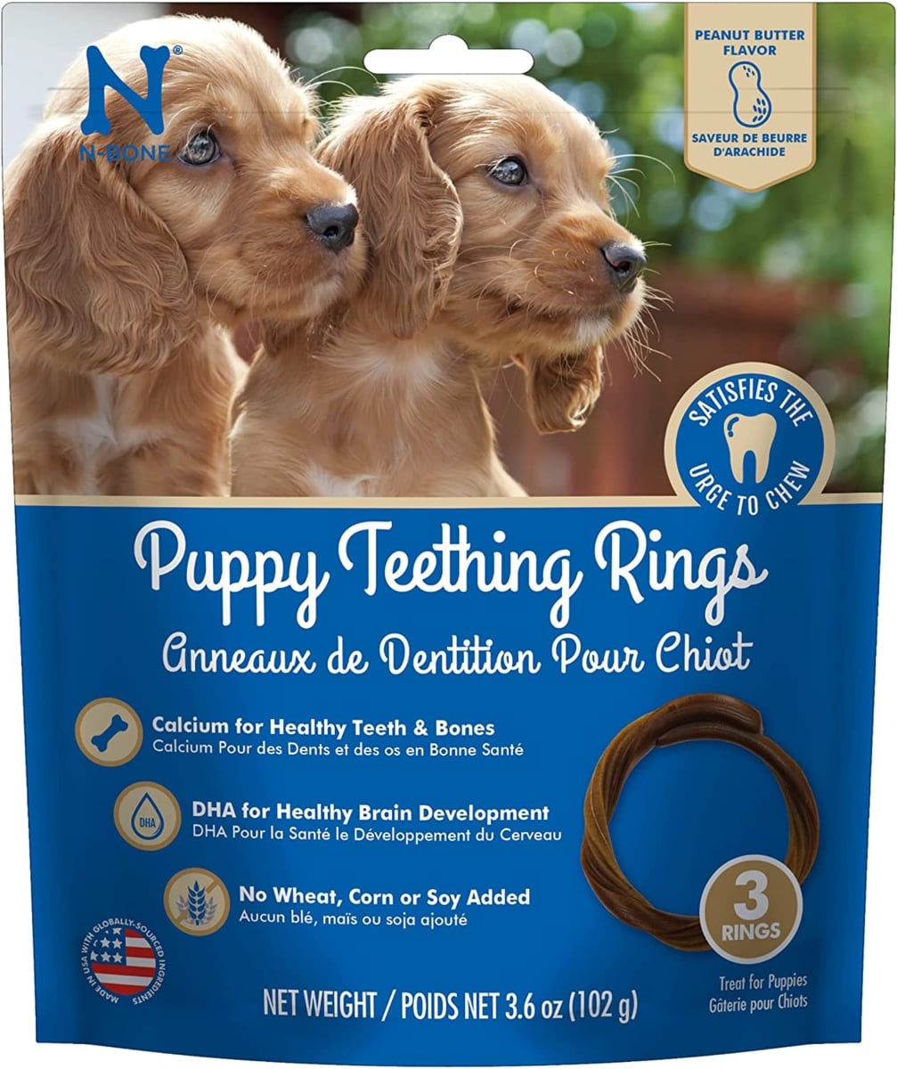Teeth Ring Peanut Butter Treats for Dog, Pack of 3