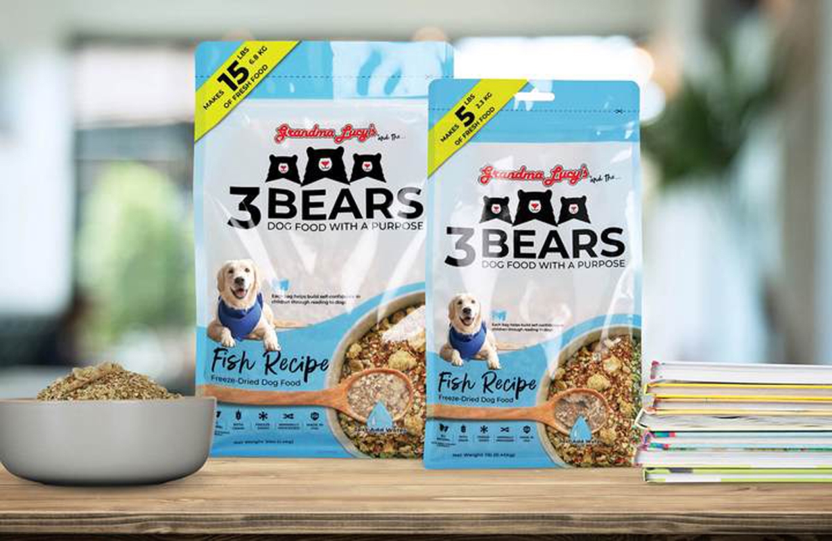 Picture of Grandma Lucys 884308765195 Dog 3 Bears Fish Trail Dog Food - 6 Count