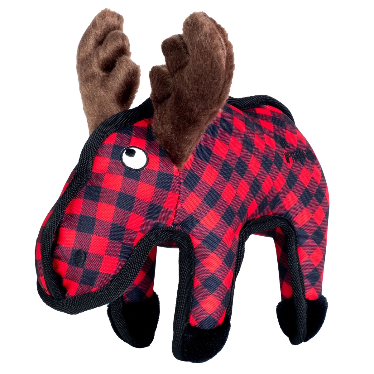 Picture of The Worthy Dog 845851099076 Moose Plush Toy for Dog&#44; Red - Large