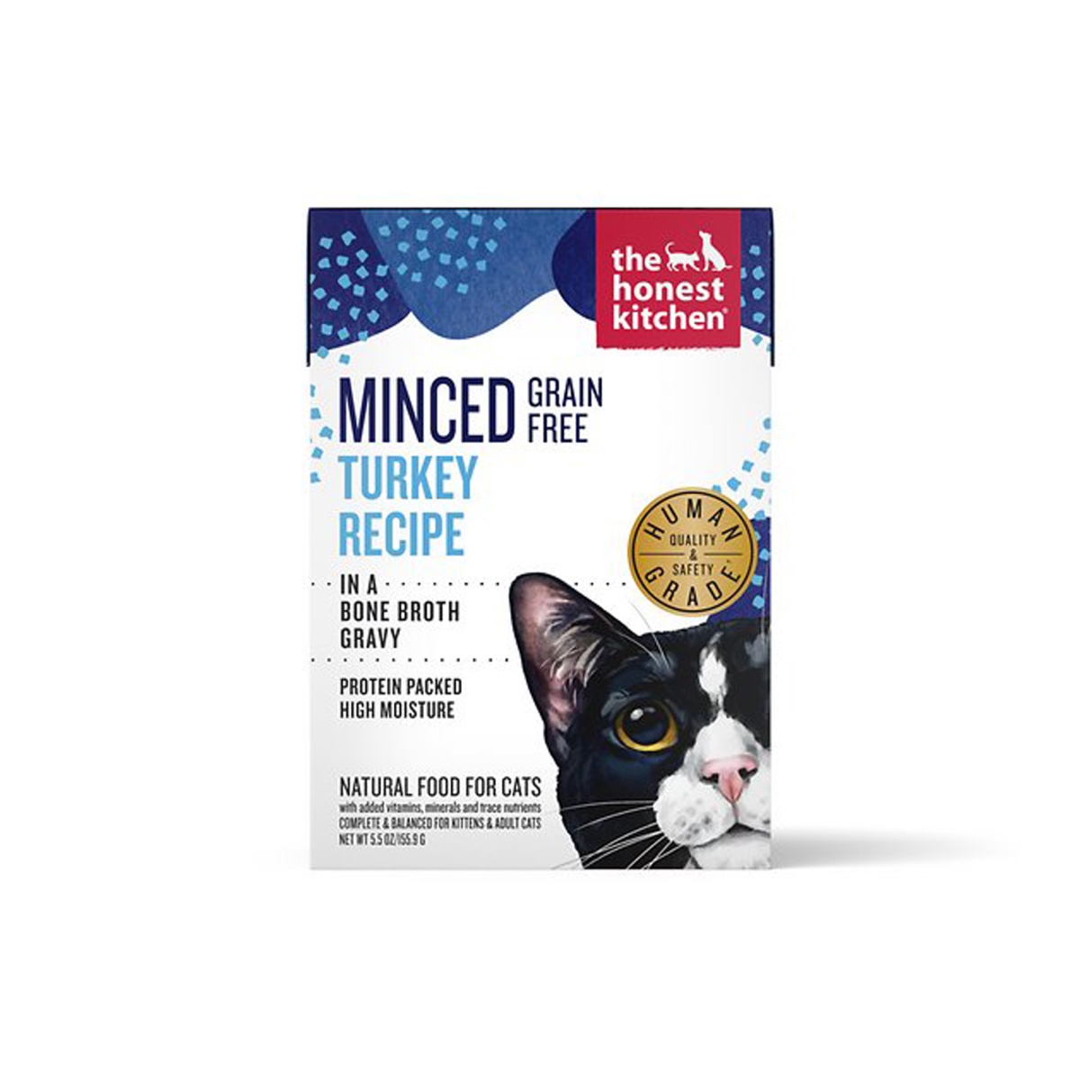Picture of Honest Kitchen 850012047834 5.5 oz Minced Turkey Recipe Cat Food