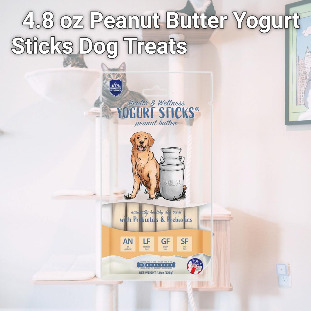 Picture of Himalayan Dog Chew 850008942648 4.8 oz Peanut Butter Yogurt Sticks Dog Treats