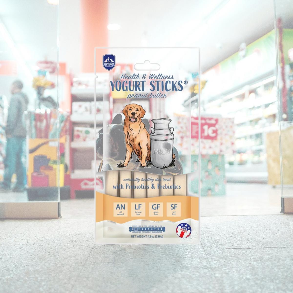 Picture of Himalayan Dog Chew 850008942648 4.8 oz Peanut Butter Yogurt Sticks Dog Treats