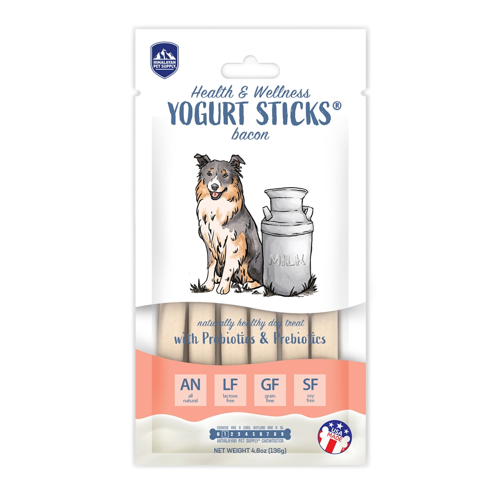 Picture of Himalayan Dog Chew 850008942655 4.8 oz Bacon Yogurt Sticks Dog Treats