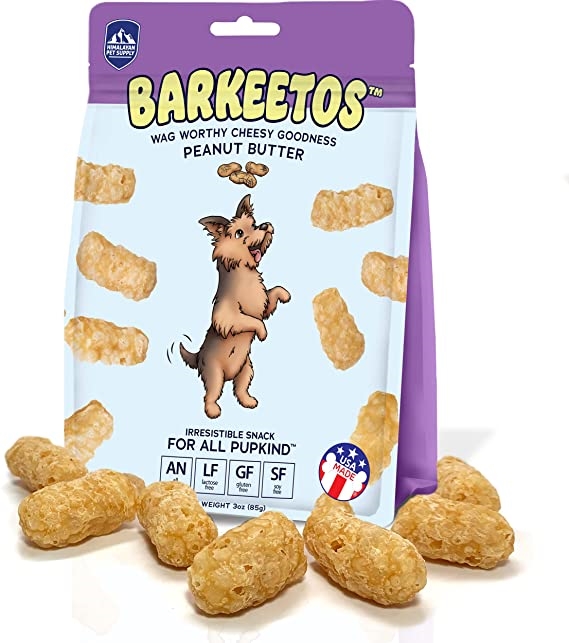 Picture of Himalayan Dog Chew 850008942785 3 oz Barkeetos Peanut Butter Dog Chew