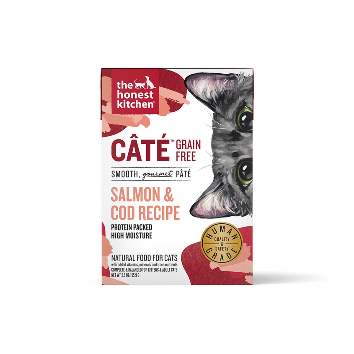 Picture of Honest Kitchen 850012047803 5.5 oz Cate Salmon Cod Cat