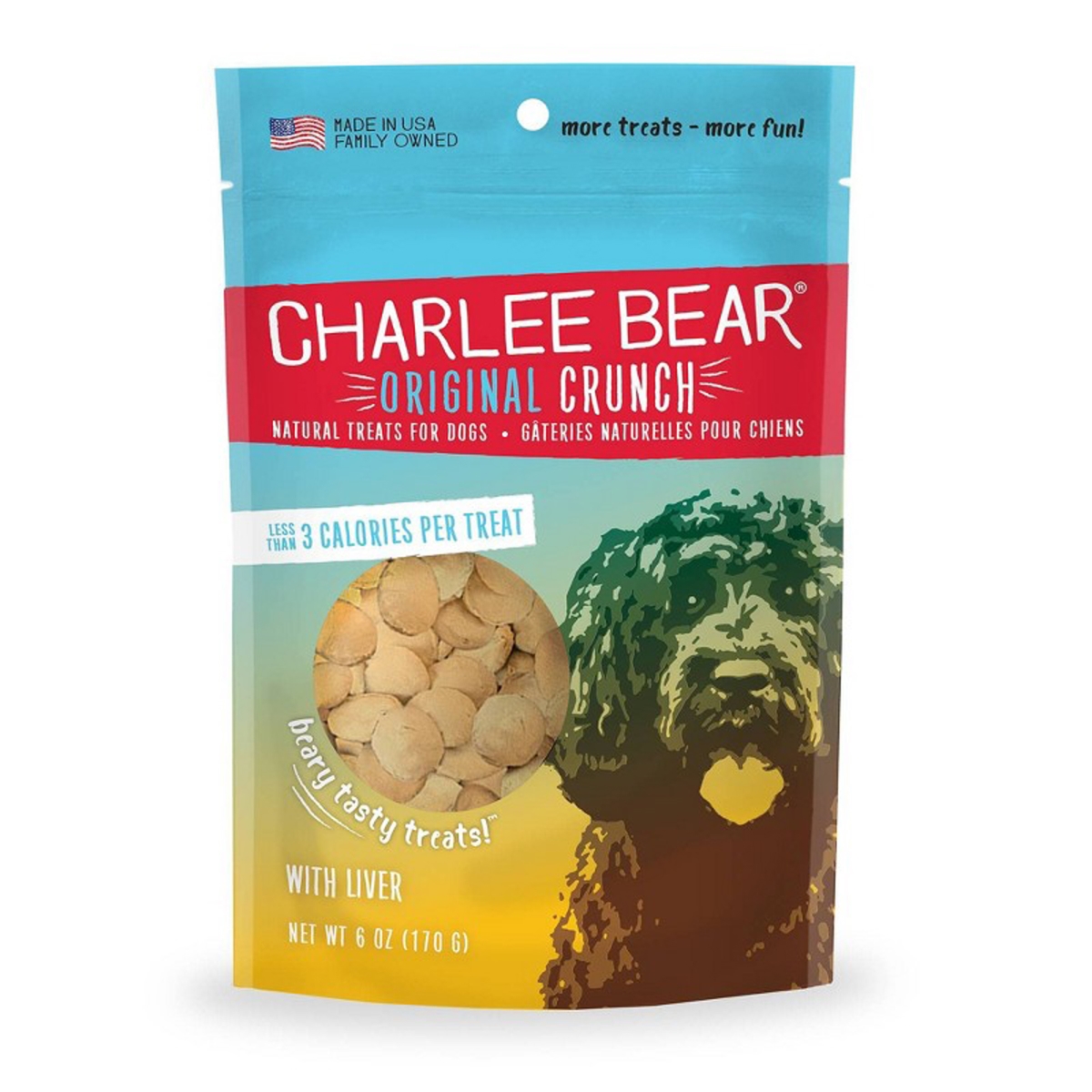 Picture of Charlee Bear 787108960602 6 oz Dog Liver Treat