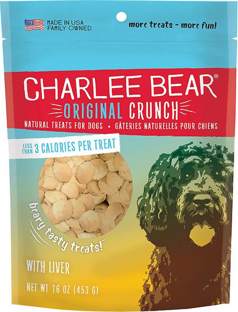 787108961906 16 oz Dog Liver Treat -  Charlee Bear