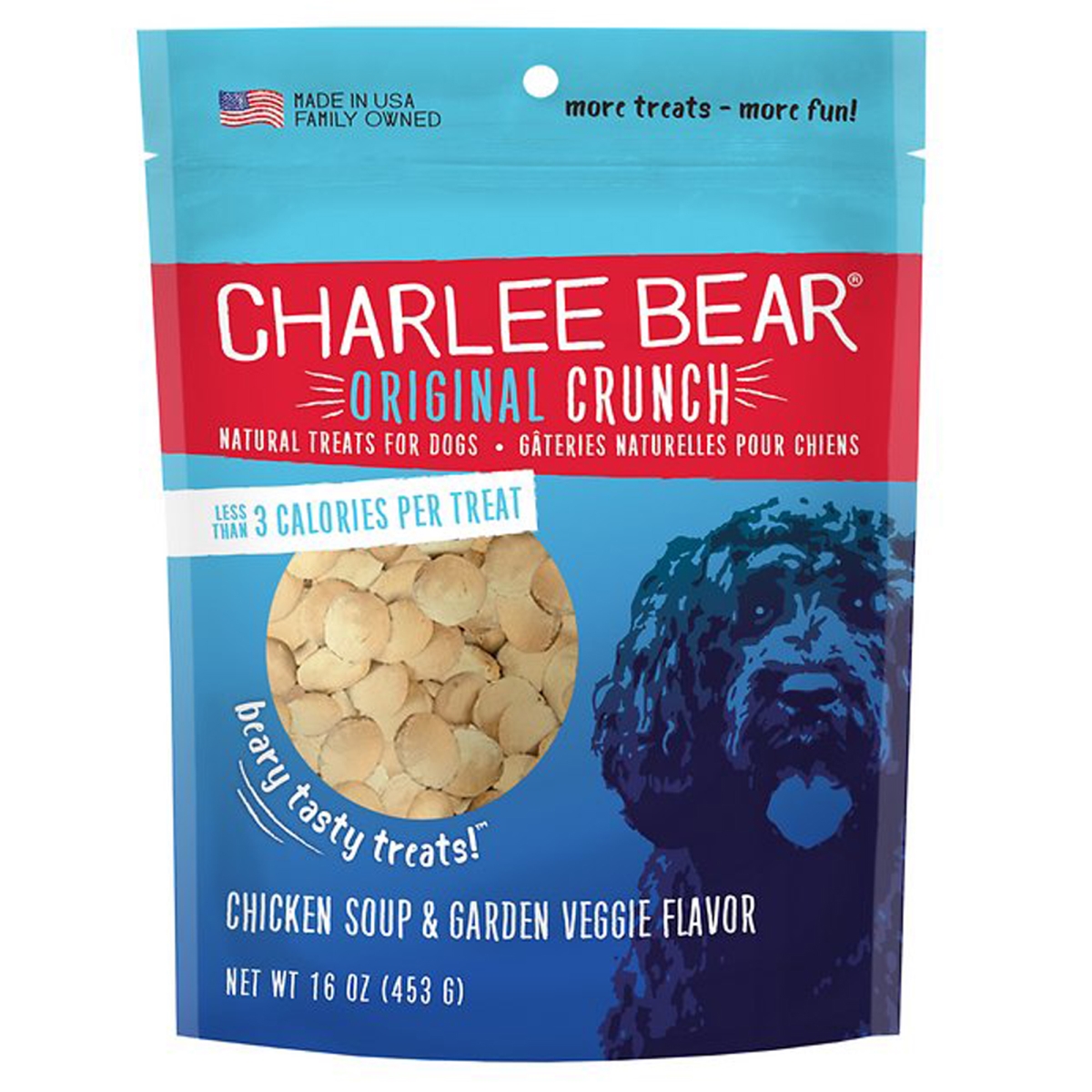 787108965003 16 oz Dog Chicken Soup & Veggie Treat -  Charlee Bear