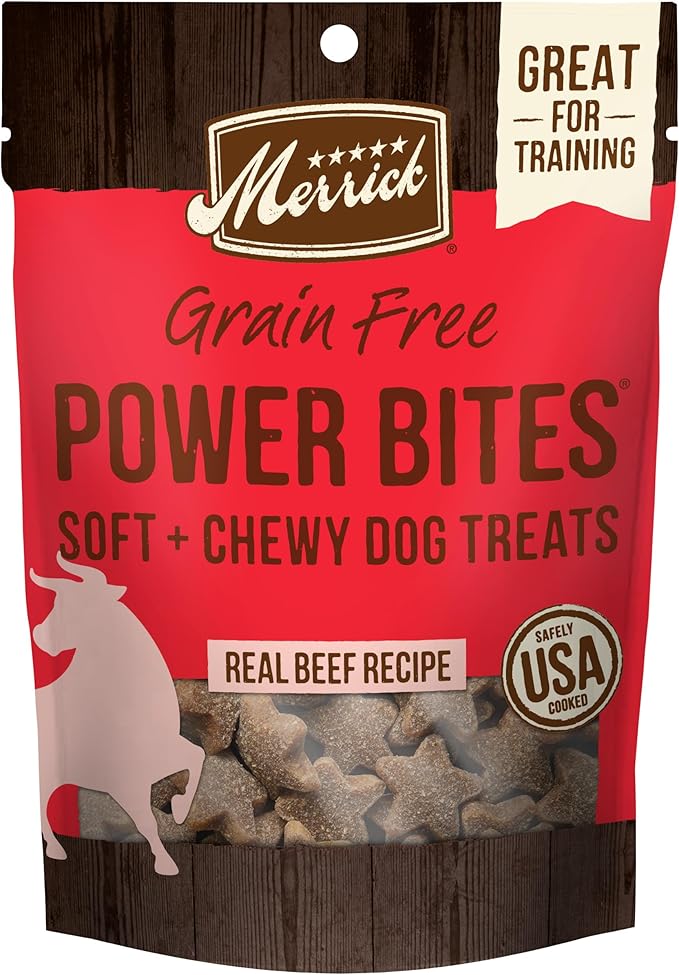 Picture of MERRICK 022808785149 Merrick Dog Power Bite Beef Food - 6 oz - Case of 6