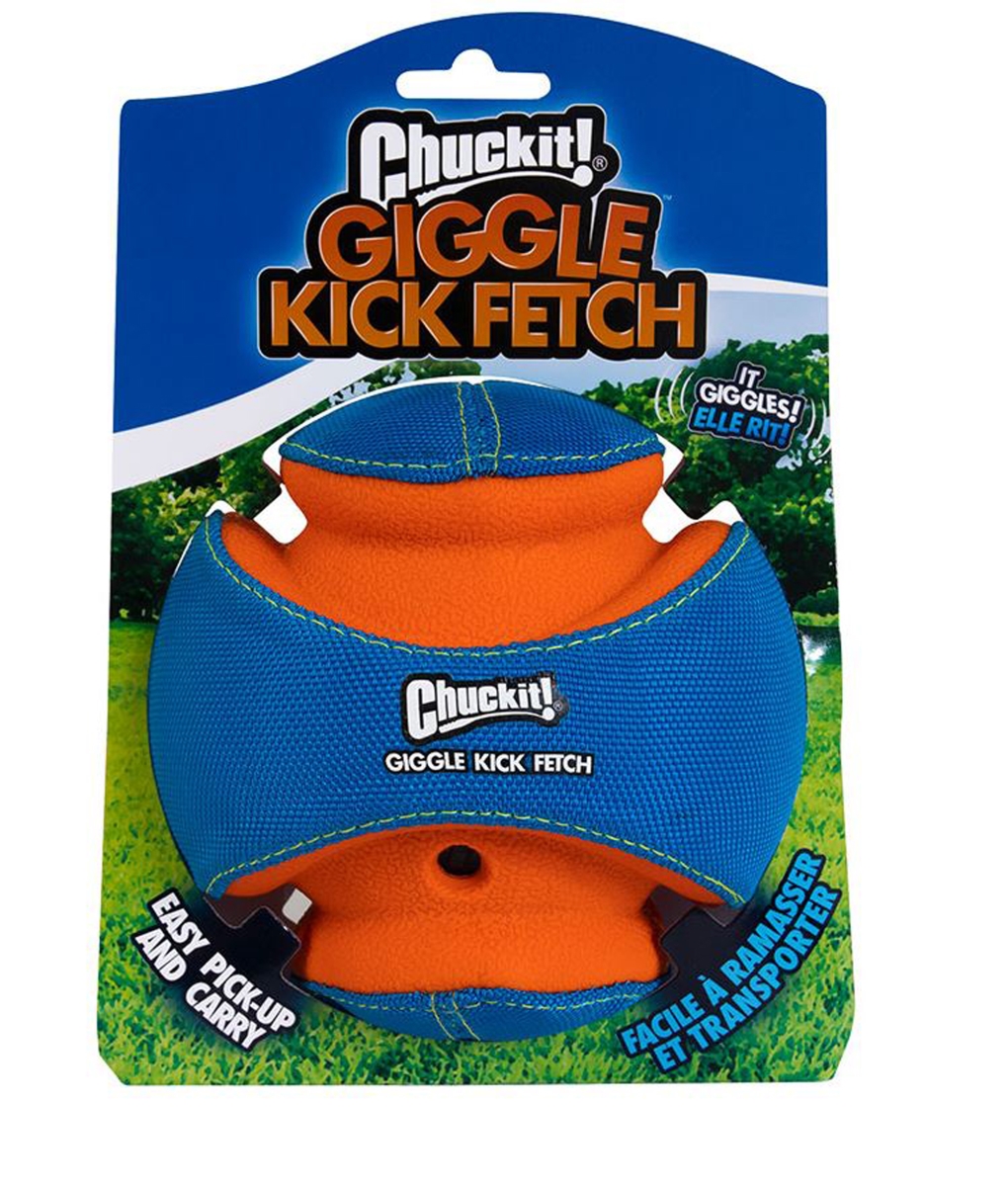 029695470196 Giggle Kick Fetch Dog Toy - Small