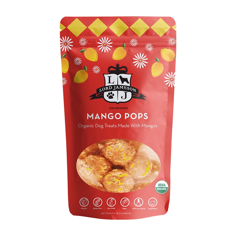 Picture of Lord Jameson 679628445342 Mango Pops Dog Treat - 6 oz