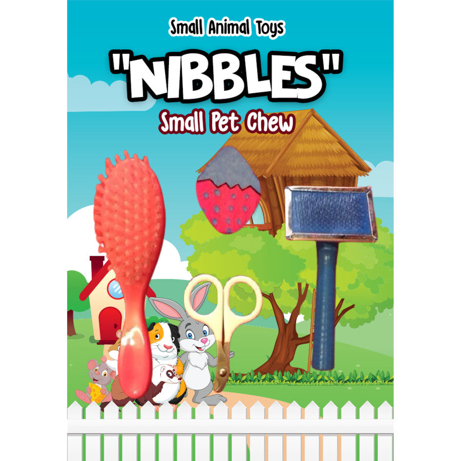Picture of A&E Cages 644472014389 Nibbles Small Animal Pet Chews Grooming Kit&#44; Multi Color
