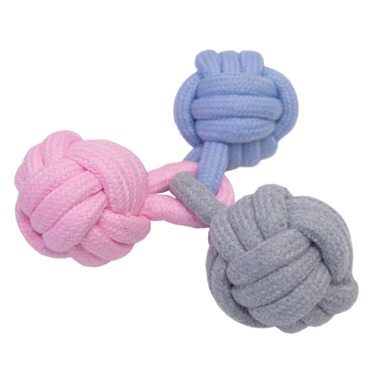Picture of SnugArooz 632726319335 Try Me Knot Rope Ball - 7 in.