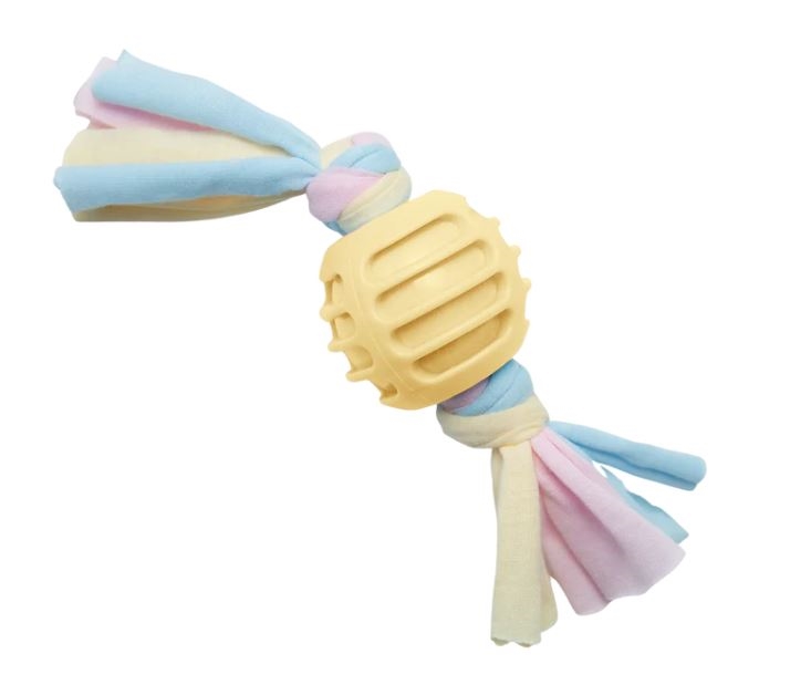 Picture of SnugArooz 632726319496 Snuggle Ball Toy - Yellow - 8.5 in.