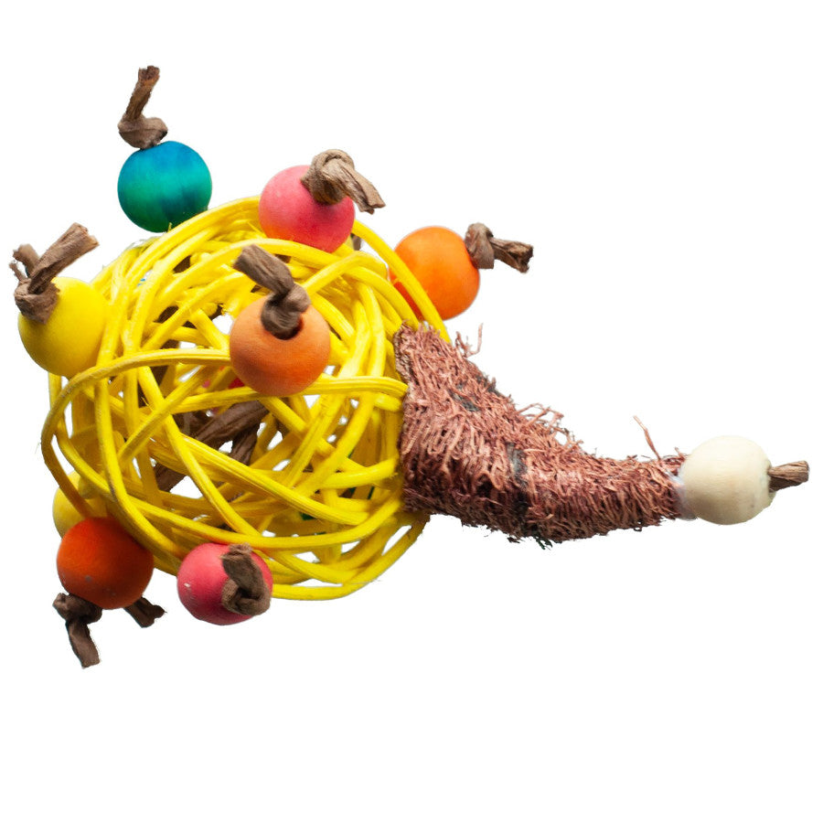 Picture of A&E Cages 644472005912 Nibbles Porcupine Ball Small Animal Treat Toy