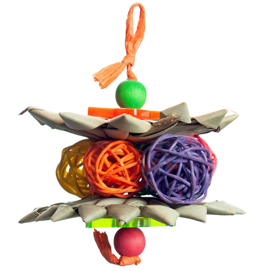 Picture of A&E Cages 644472010299 Nibbles Single Palm Star Stacks Small Animal Chew Toy
