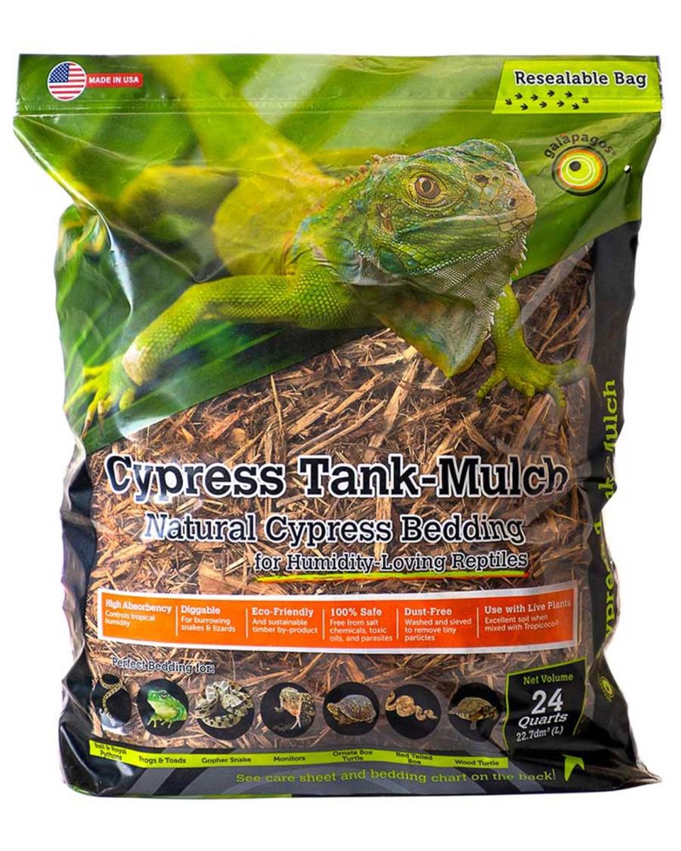 Picture of Galapagos 759834050568 Cypress Tank Mulch Natural Cypress Substrate Bedding - 24 qt.