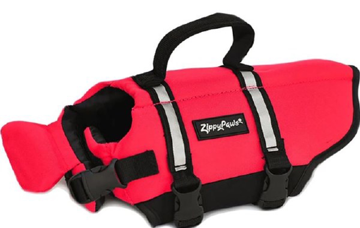 Picture of ZippyPaws 818786014964 Adventure Dog Life Jacket - Red - 2XS