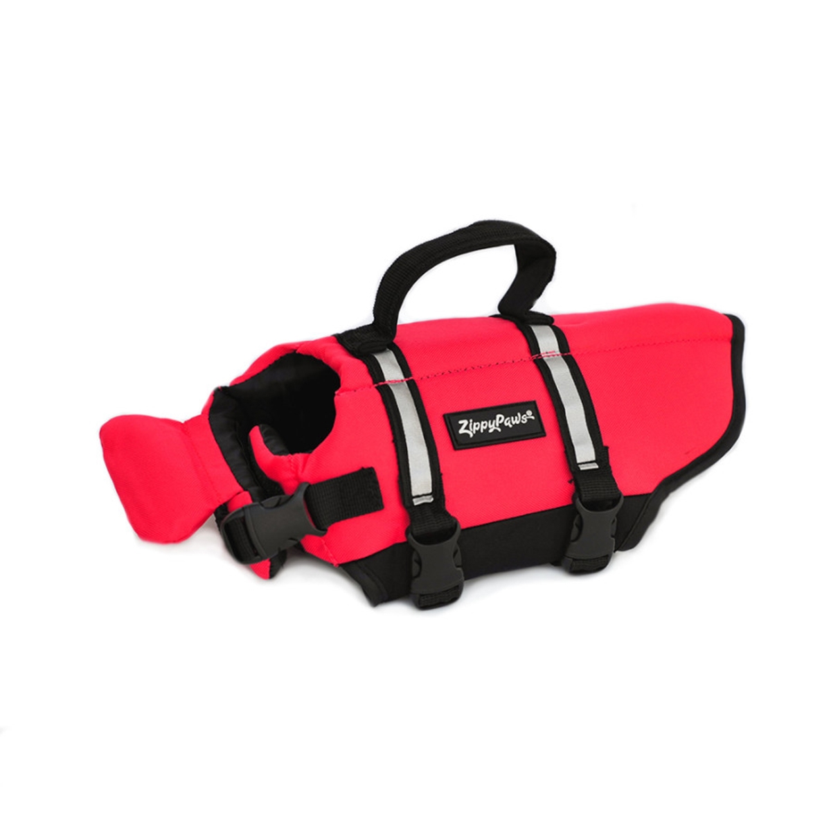 Picture of ZippyPaws 818786014971 Adventure Dog Life Jacket - Red - Extra Small