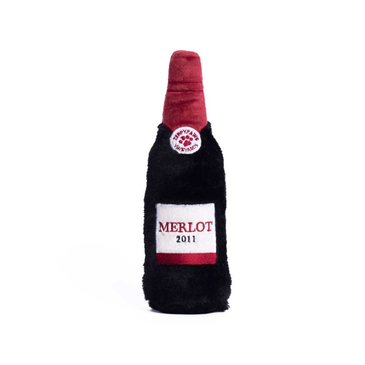 Picture of ZippyPaws 818786019228 Happy Hour Crusherz Red Wine Dog Toy - Medium