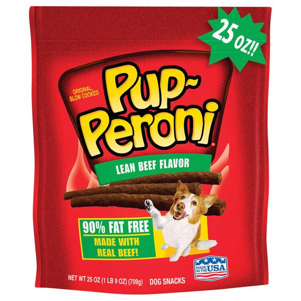 Picture of PupPeroni 079100836314 22.5 oz Pup Peroni Lean Beef Dog Treats
