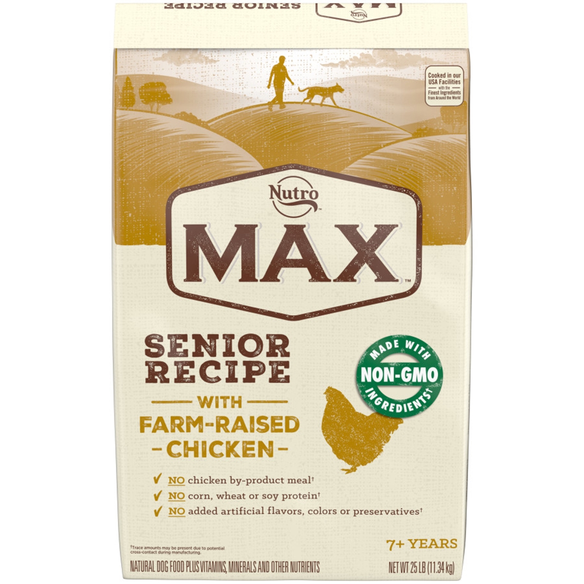 25 lb Max Senior Dry Dog Food Chicken