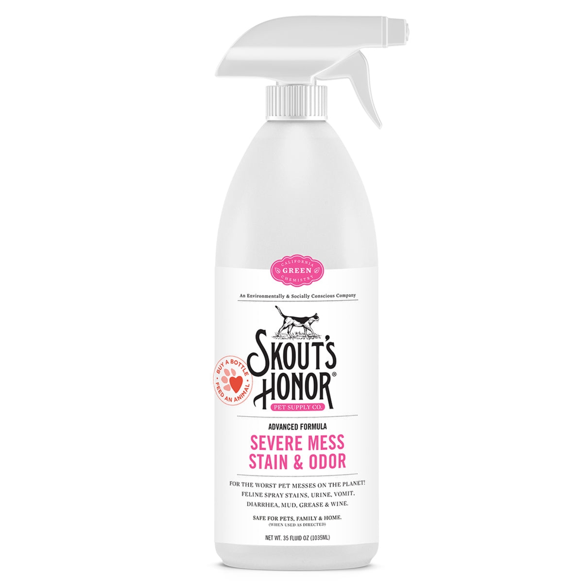 Picture of Skouts Honor 810053870648 Cat Stain & Odor Severe Mess Advance Formula Spray