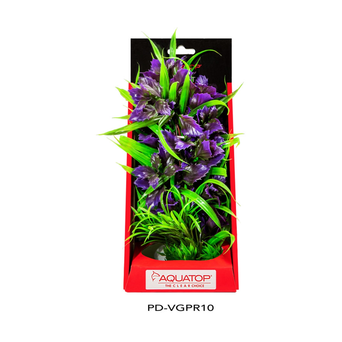 Picture of Aquatop 810074880299 Vibrant Aquarium Garden Plant - Purple - 10 in.