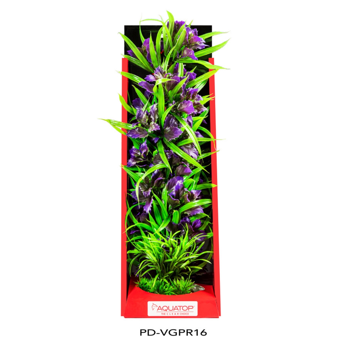 Picture of Aquatop 810074880343 Vibrant Aquarium Garden Plant - Purple - 16 in.