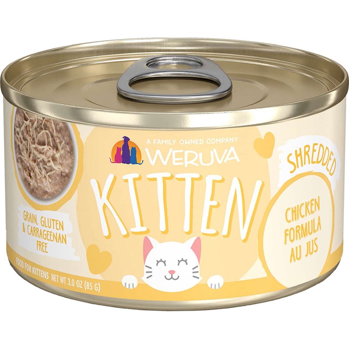 Picture of Weruva 810028242784 3 oz Kitten Chicken Au Jus Cat Treat - Case of 12