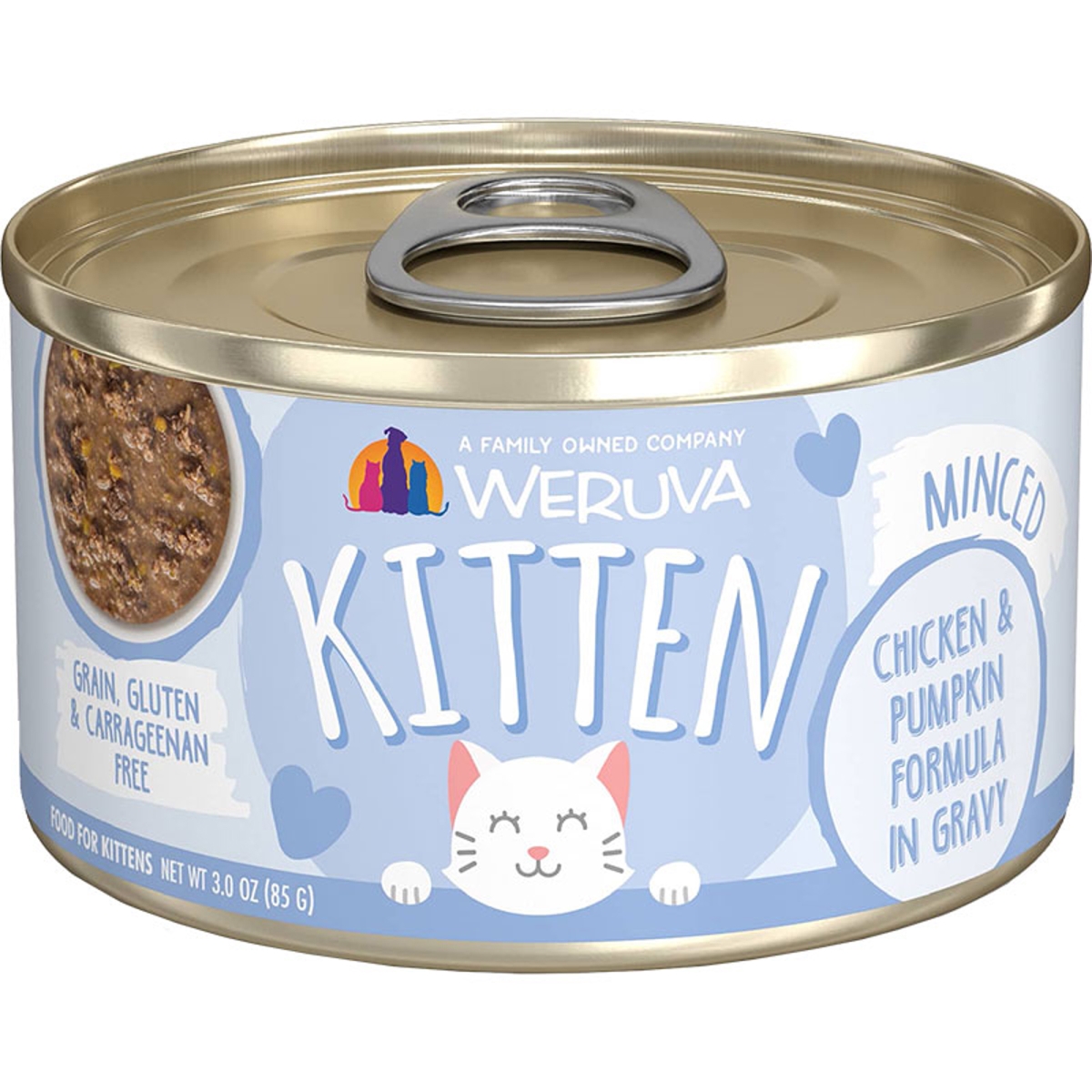 Picture of Weruva 810028242791 Kitten Chicken Pumpkin Gravy Cat Food - 3 oz